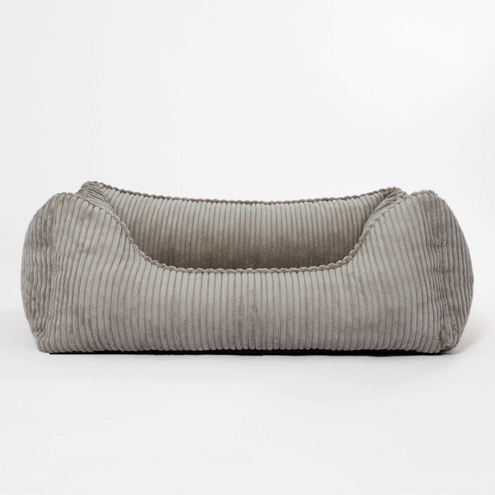 Dog Bed ANTON Cord Gray