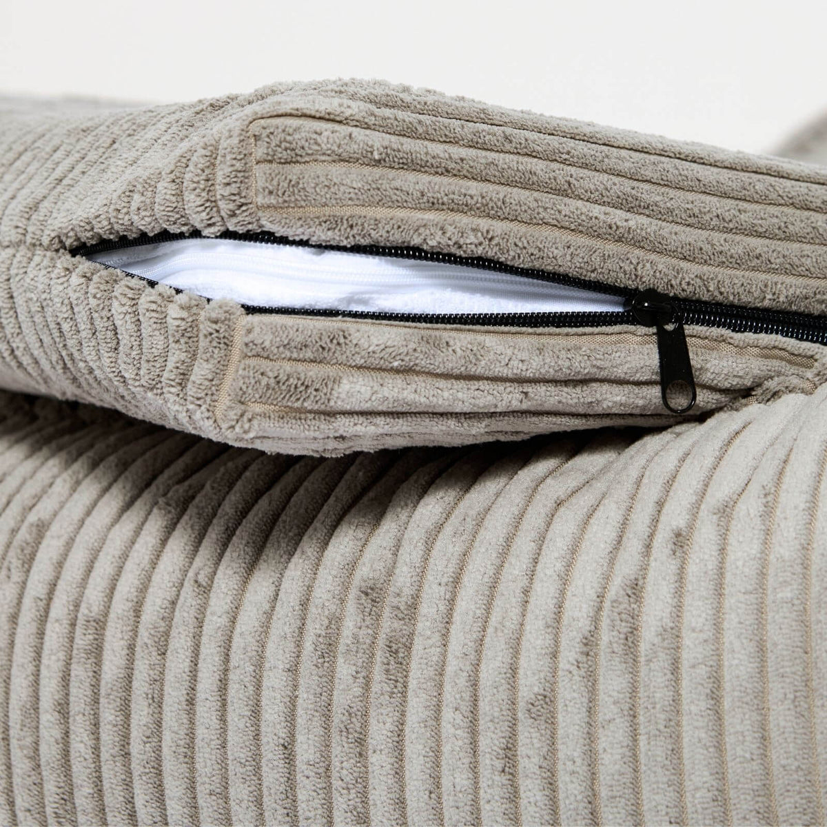 Dog Bed ANTON Cord Gray