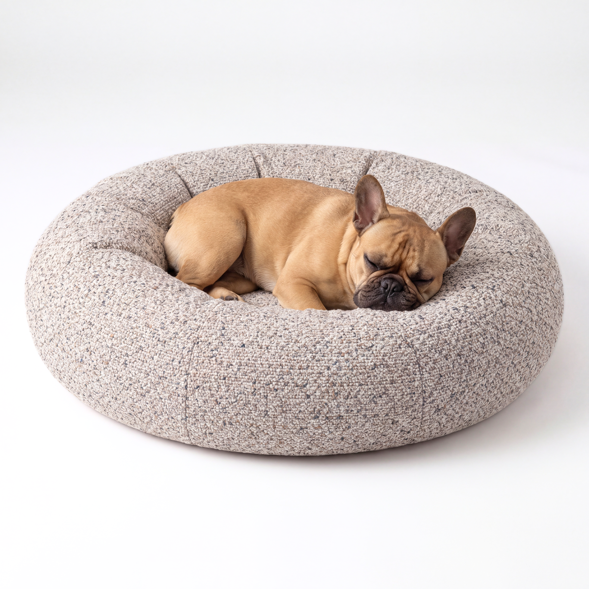 Hundebett LENI Bouclé Beige