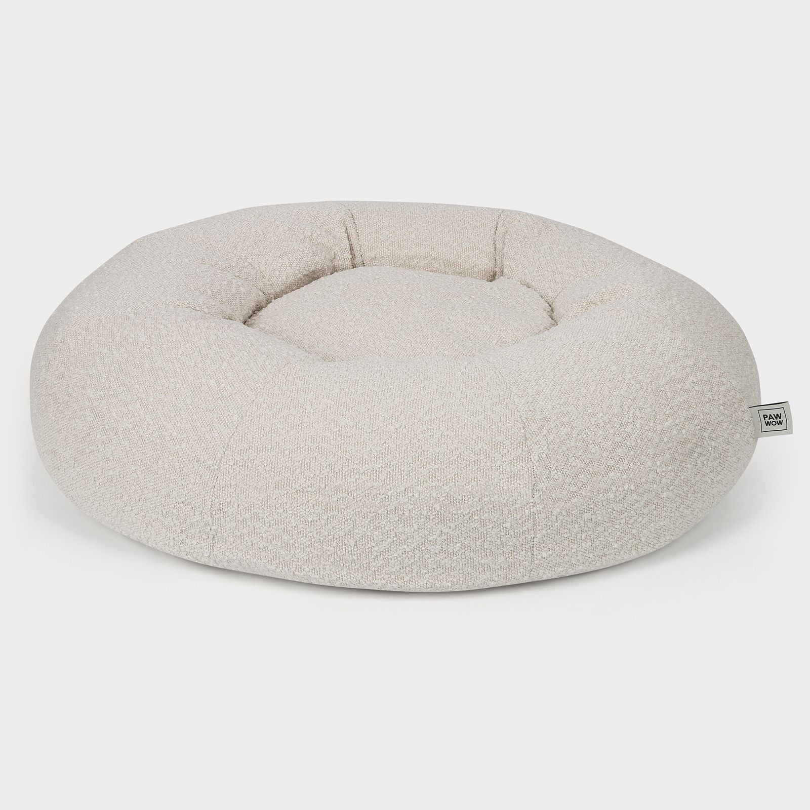 Hundebett LENI Bouclé Beige - paw-wow