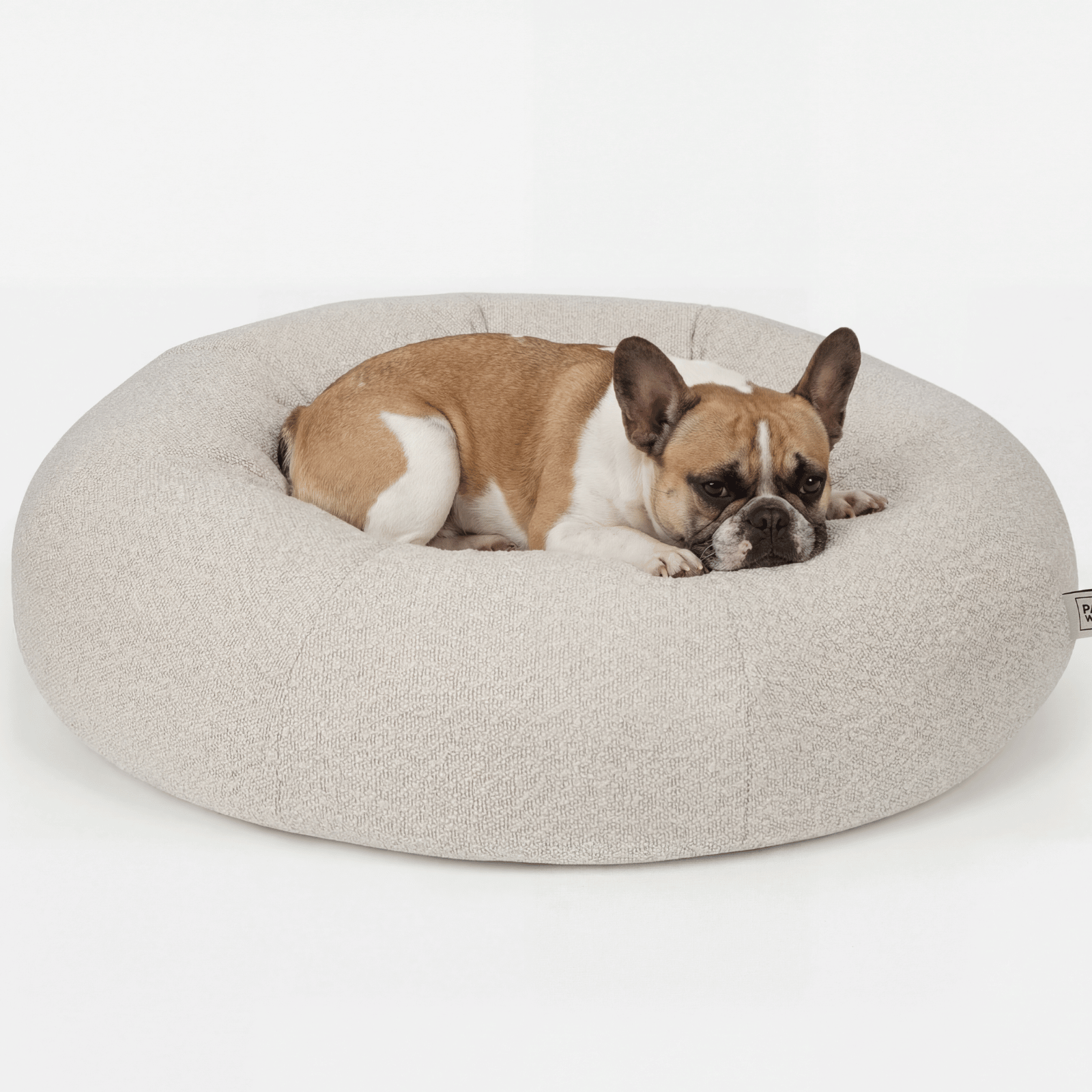 Hundebett LENI Bouclé Beige - paw-wow