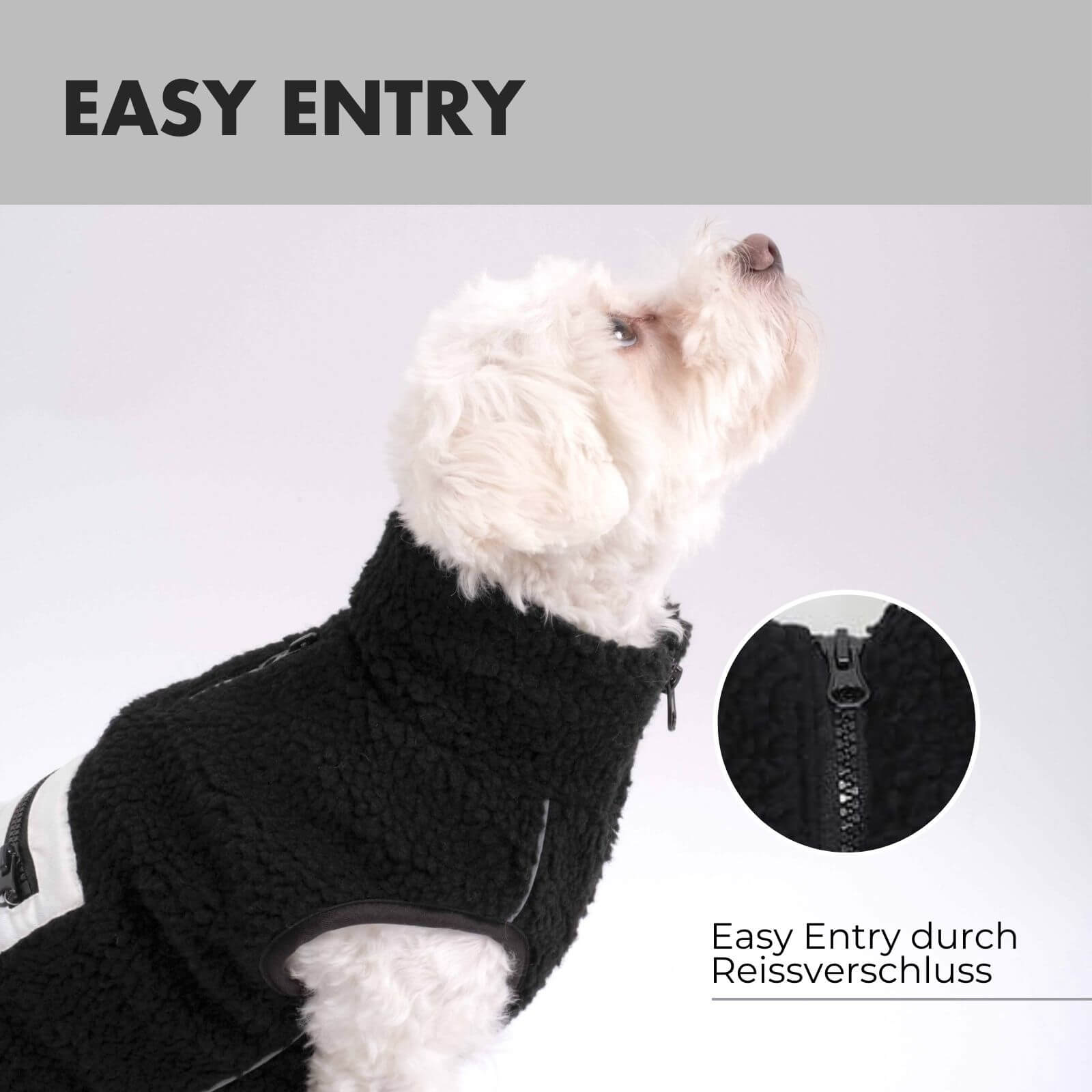 Hundejacke MIKA Schwarz - paw-wow