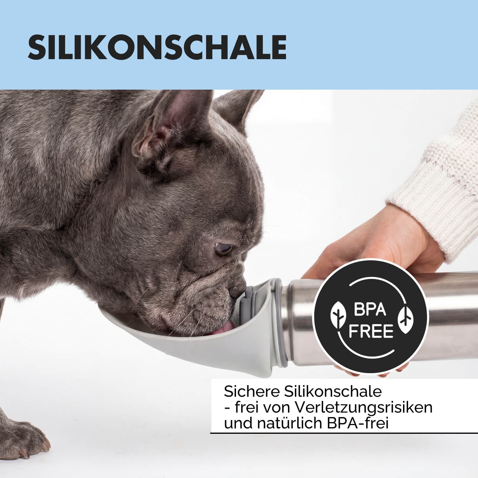 Trinkflasche für Hunde PAULA 500ml