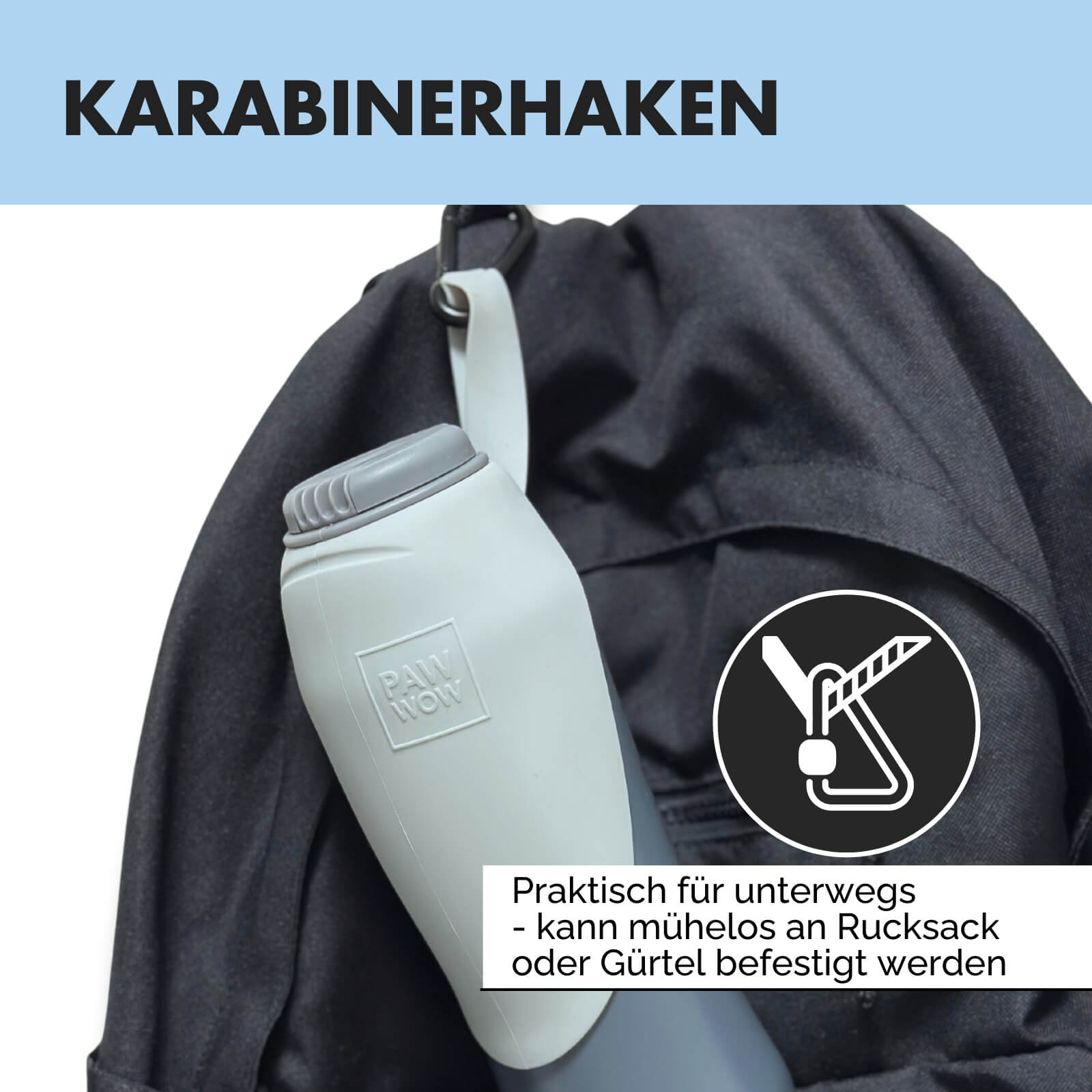 Trinkflasche für Hunde PAUL 800ml