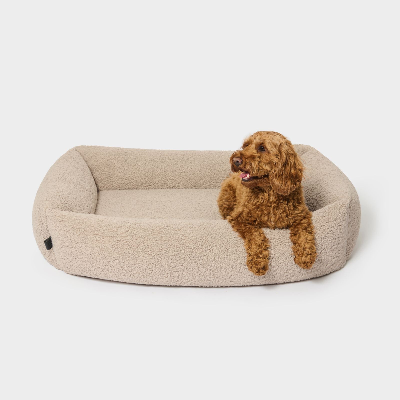 Hundebett SVEN Teddy Greige - paw-wow