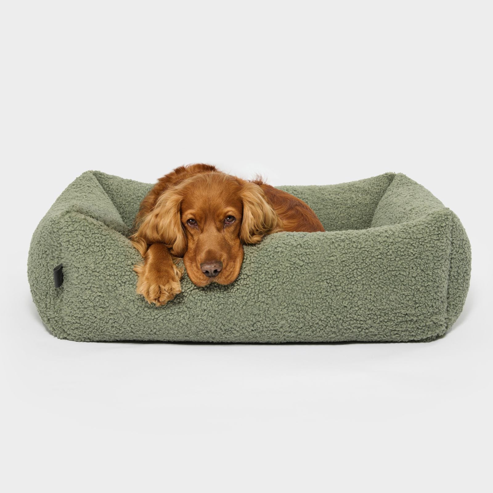 Hundebett SVEN Teddy Olive