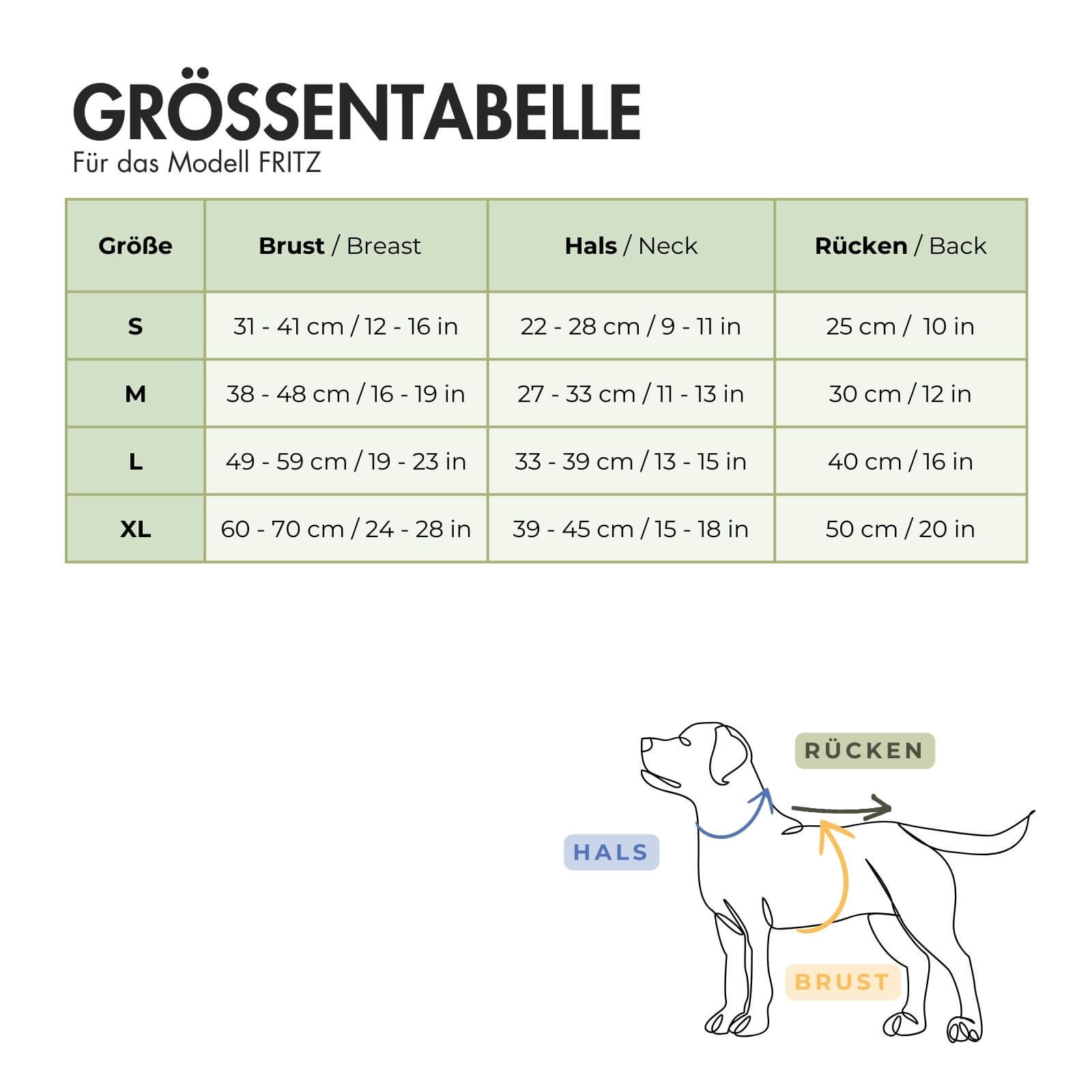 Hundejacke FRITZ Braun - paw-wow