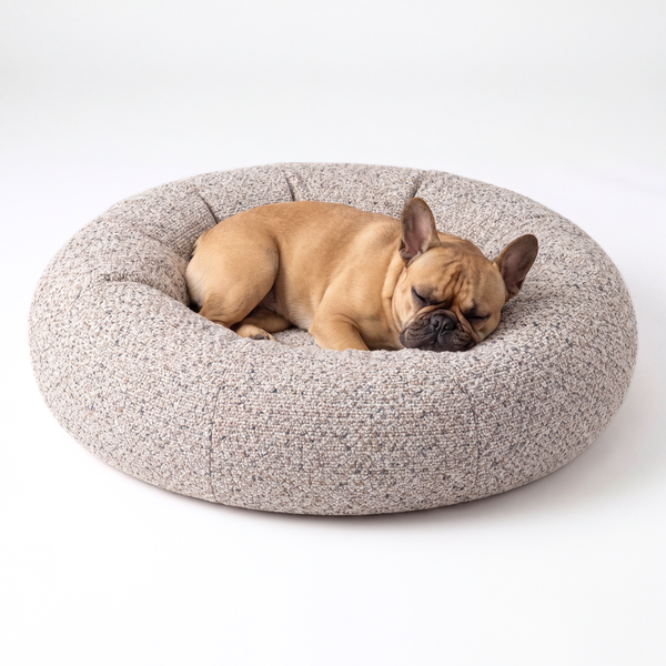 Hundebett LENI Bouclé Beige