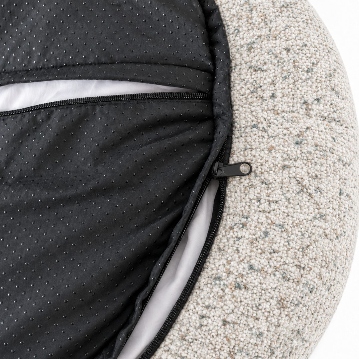 Hundebett LENI Bouclé Beige - paw-wow
