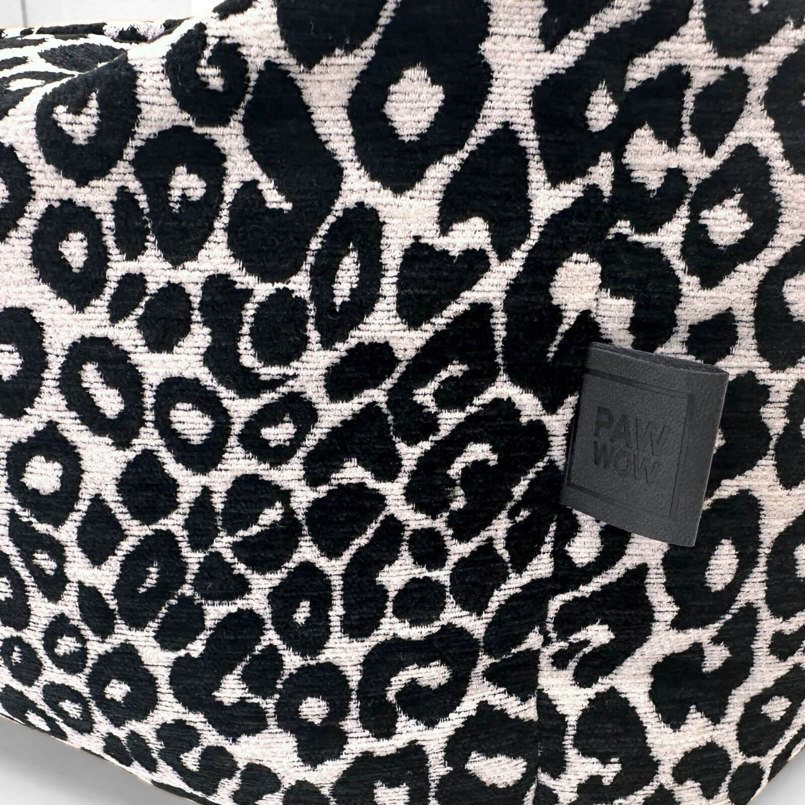 Hundebett LEONIE Beige Schwarz