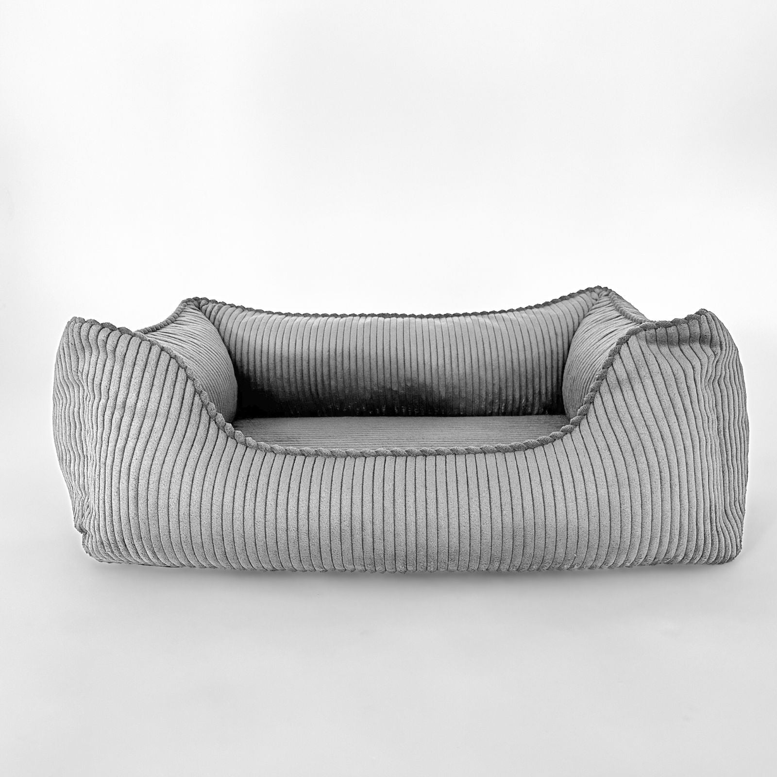 Hundebett ANTON Cord Grau - paw-wow