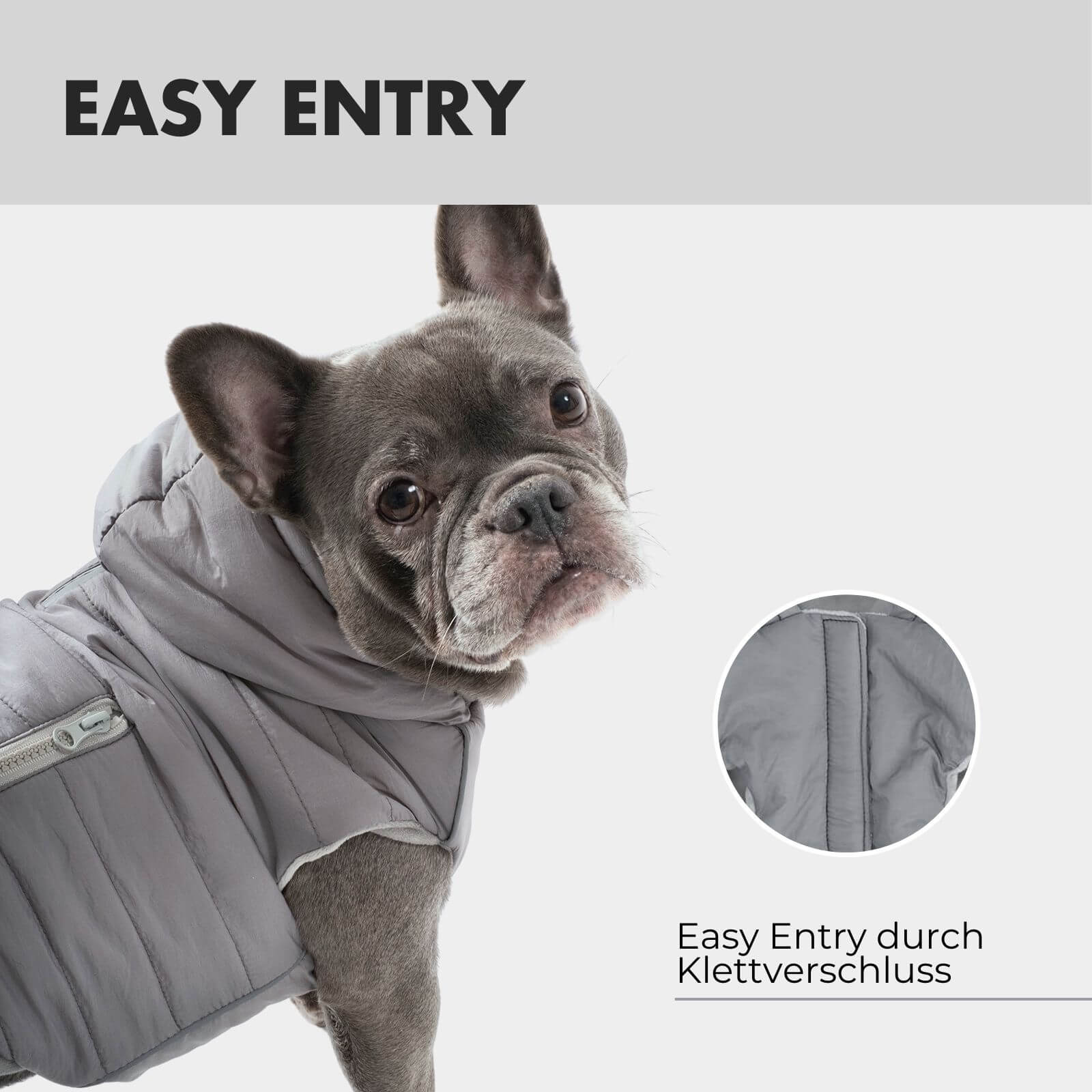 Hundejacke IMMI Grau - paw-wow