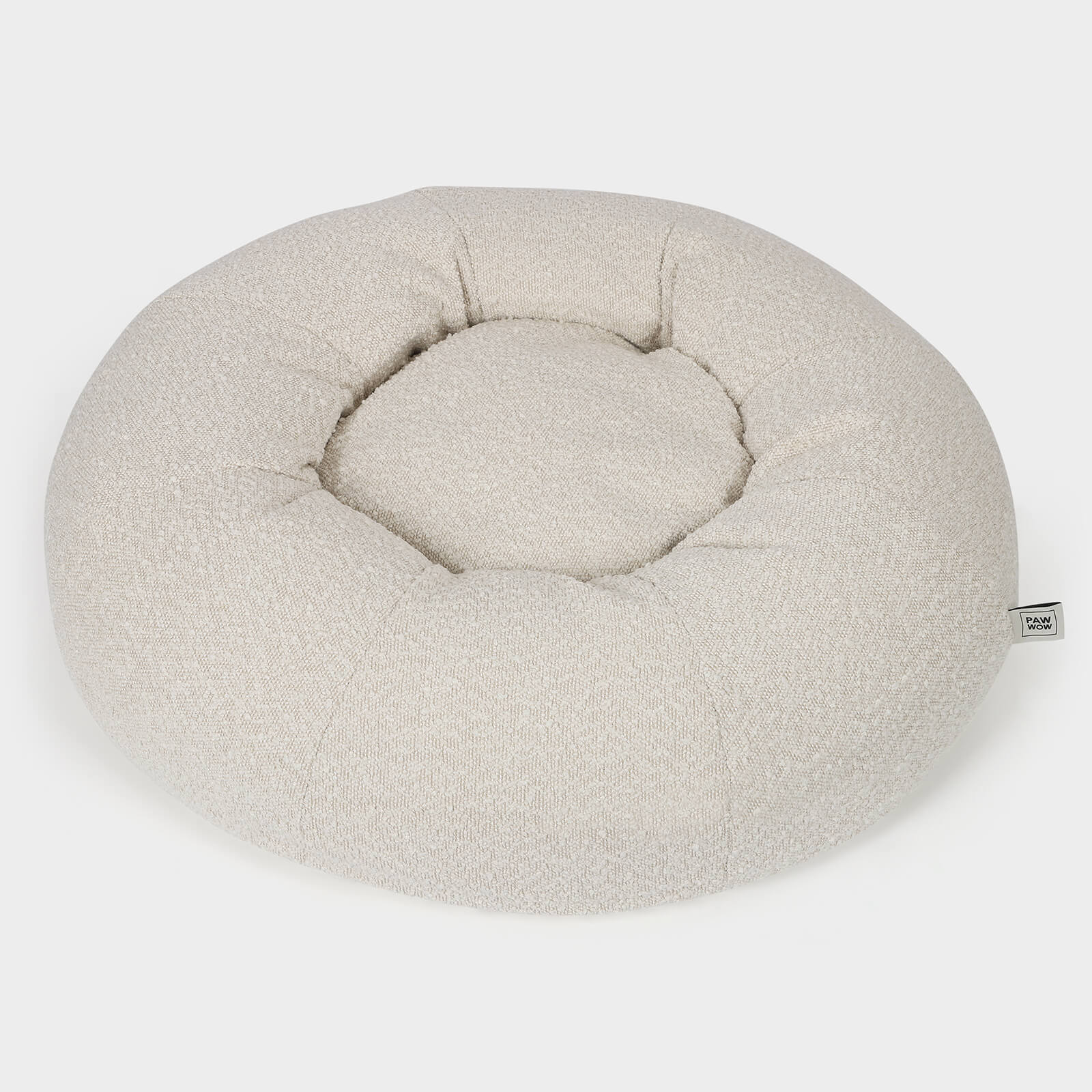 Hundebett LENI Bouclé Beige - paw-wow